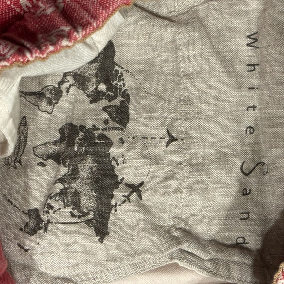 Men’s White Sand Belted Pants - Picture 5 of 6